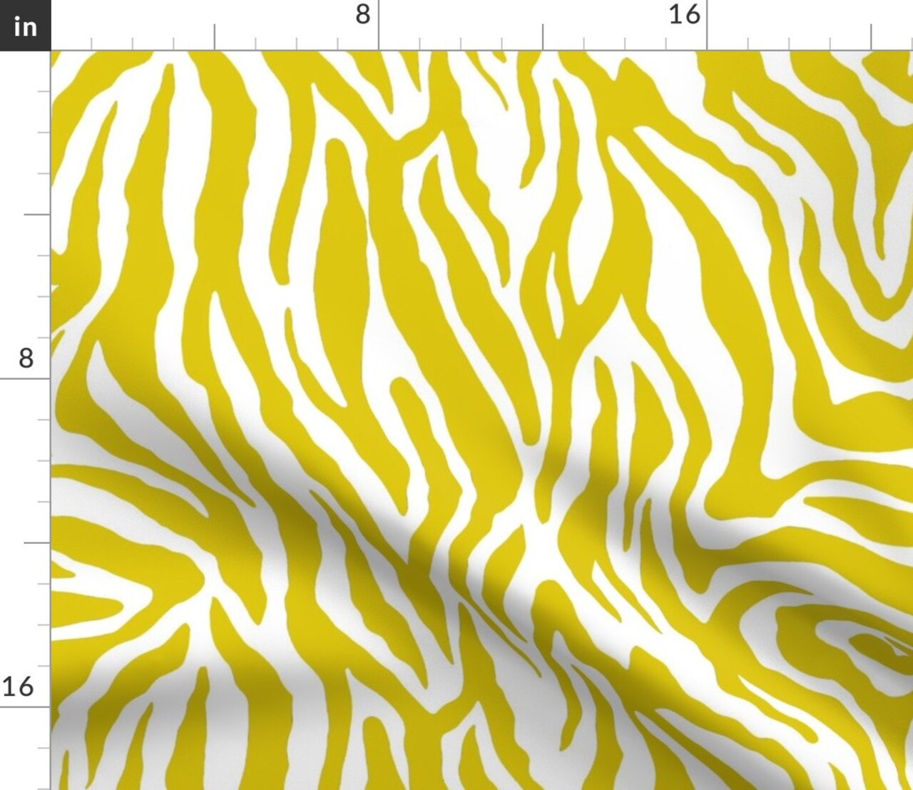 Chartreuse Stripe Bright Animal Print Yellow And White African Safari Tropical Jungle Custom Printed Fabric by Spoonflower Various Fabrics by the Yard or Fat Quarter